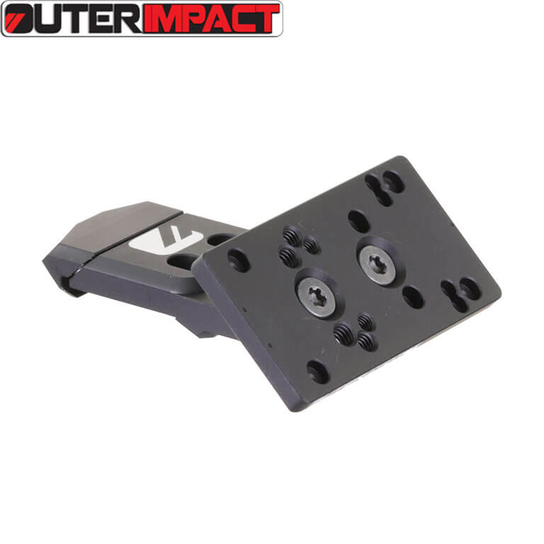 CZ Scorpion, CZ Bren 2 offset montaža za red dot 45° | MRA footprint