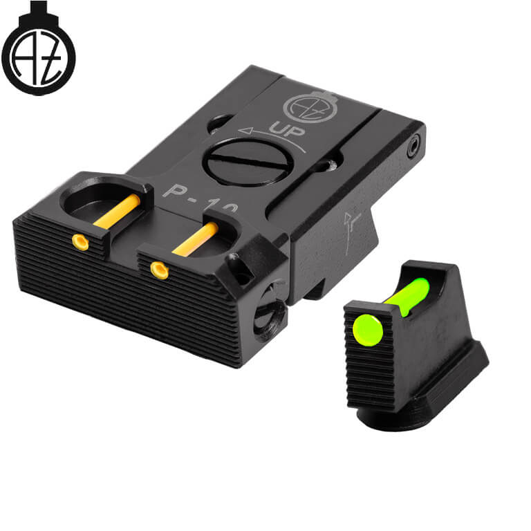 CZ P-10 podesivi nišani | fiber optic B