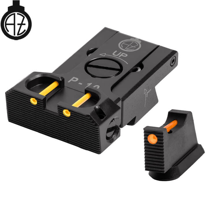 CZ P-10 podesivi nišani | fiber optic B