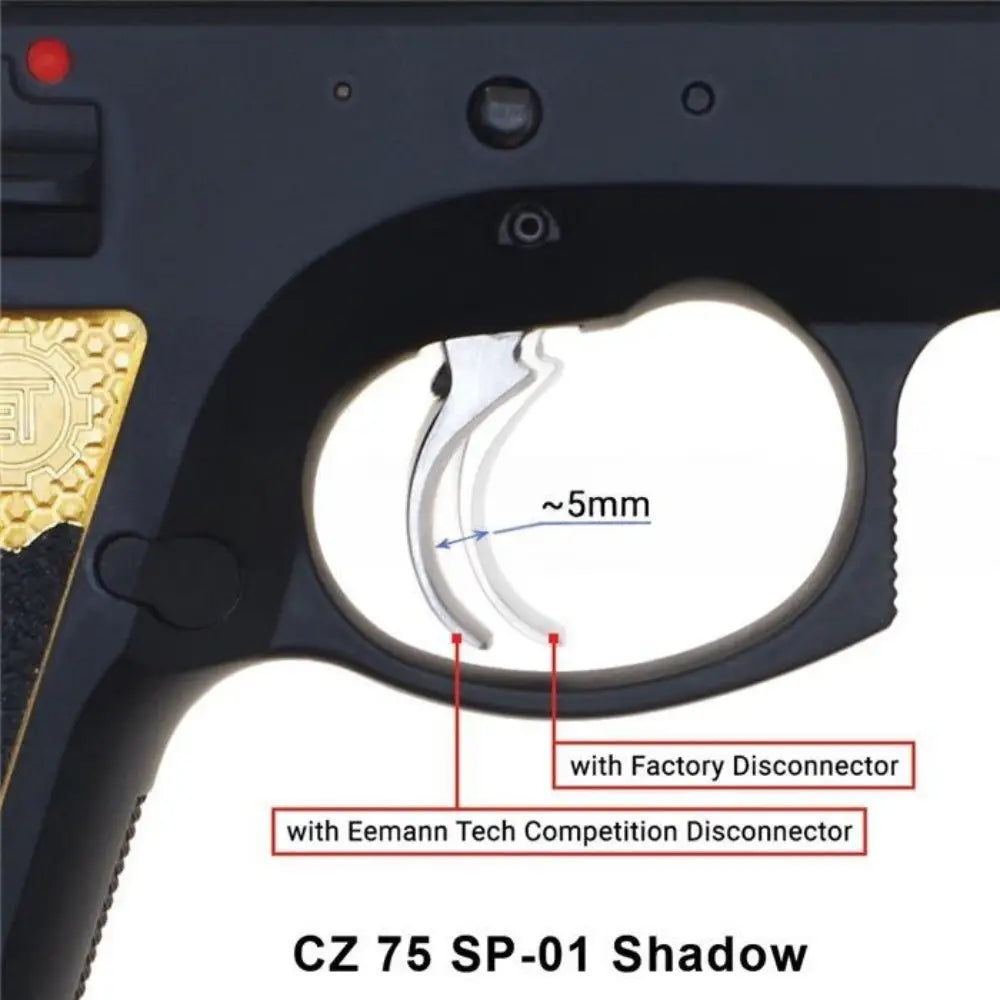 CZ Shadow 2, CZ 75 SP-01 Shadow mesingani Competition diskonektor