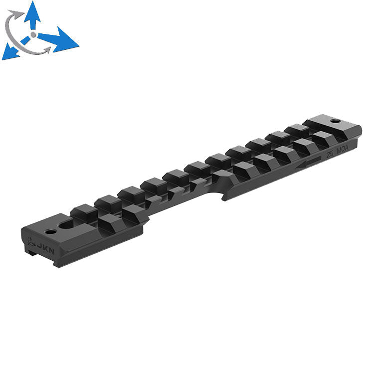 CZ 457 picatinny rail | left hand 25 MOA JK-N