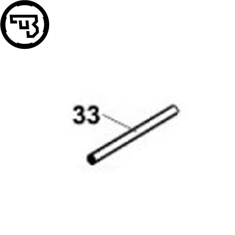 CZ P-10 pin stražnje obloge drške | part #33