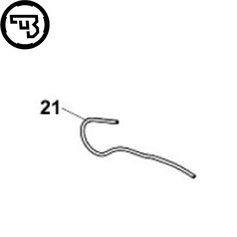 CZ P-10 opruga zadržača zatvarača | part #21
