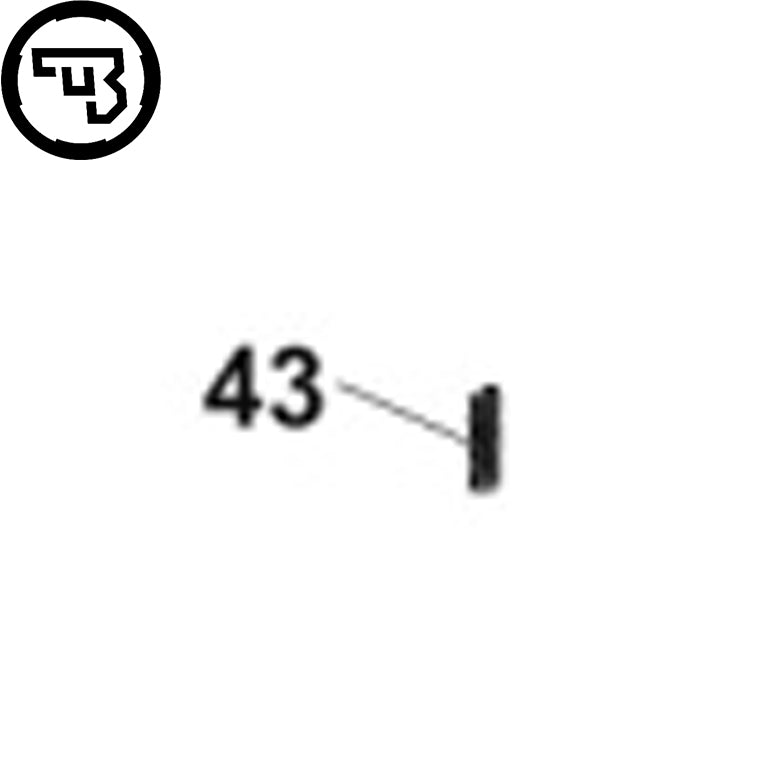 CZ Scorpion Evo opružnica zadržača zatvarača pištolja | part #43