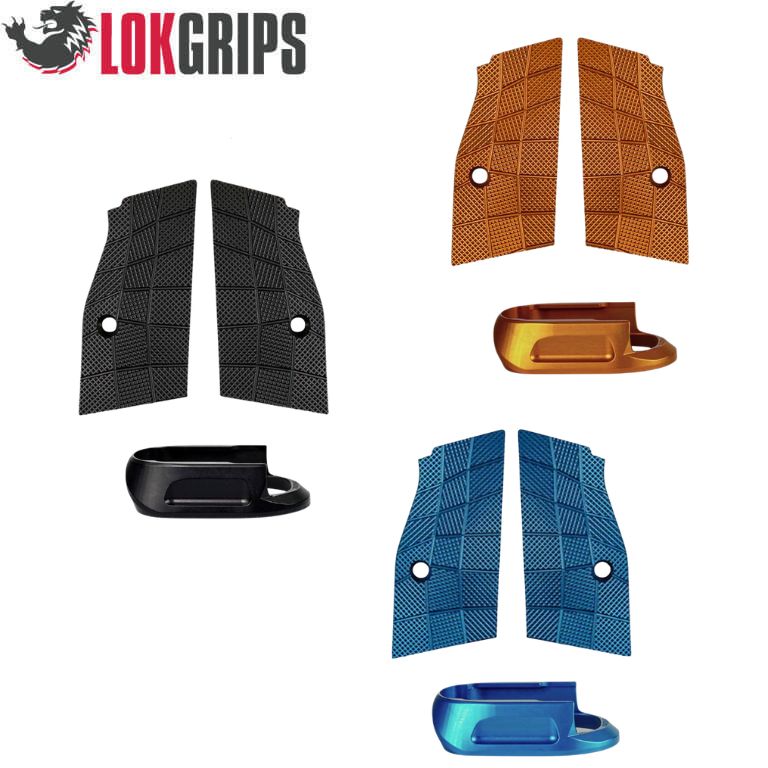 CZ Shadow 2 Compact & Carry kratki alu rukohvati & alu magwell | Gridlok