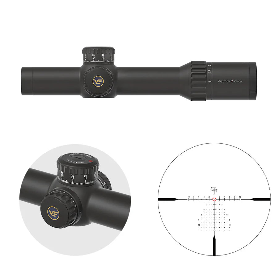 Vector Optics Continental x10 1-10x28 ED RAR-C optički ciljnik