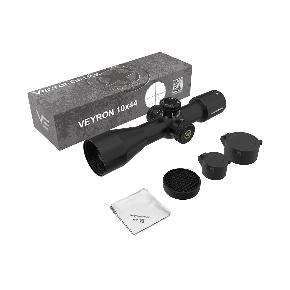 Vector Optics Veyron 10x44 SFP kompaktna puščana optika Vector Optics