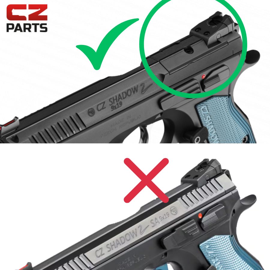 CZ Shadow 2 OR adapter pločica | Aimpoint A-CUT footprint