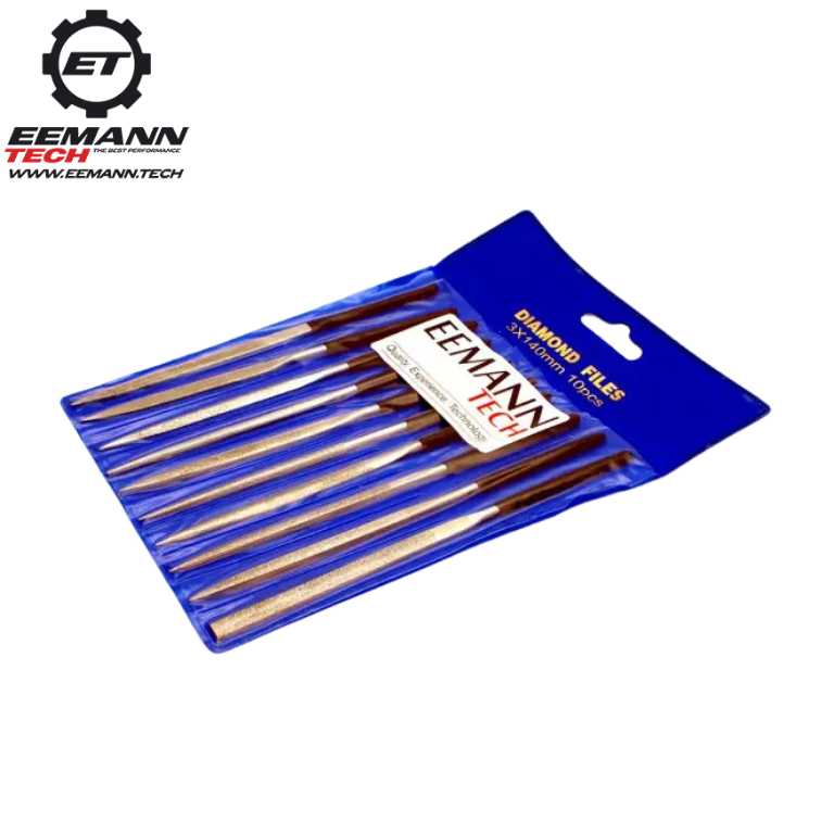 Gunsmith's set of diamond files