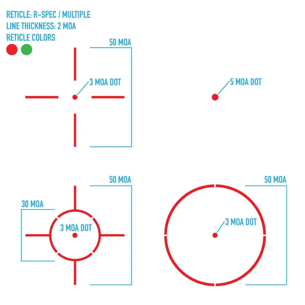 Sightmark Ultra Shot R-Spec Reflex Sight red dot ciljnik Sightmark