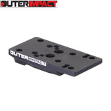 CZ TS 2 montaža za red dot univerzalna | tip C Outer Impact