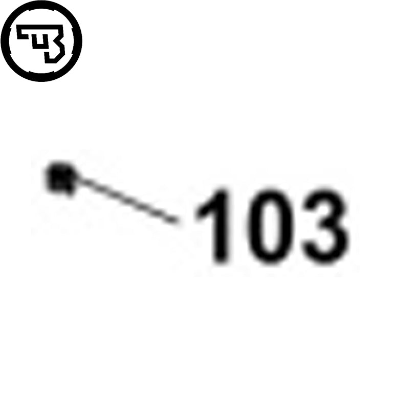 CZ Bren 2 opruga zasuna plinske cijevi | part #103