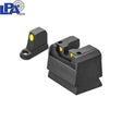 CZ P-10 Optics Ready polu-podesivi set nišana | s luminiscentnim točkama