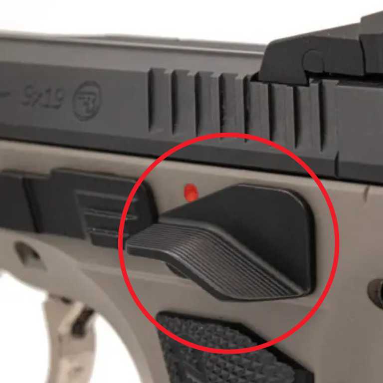 CZ TS 2, CZ Shadow 2 Ultimate osigurač