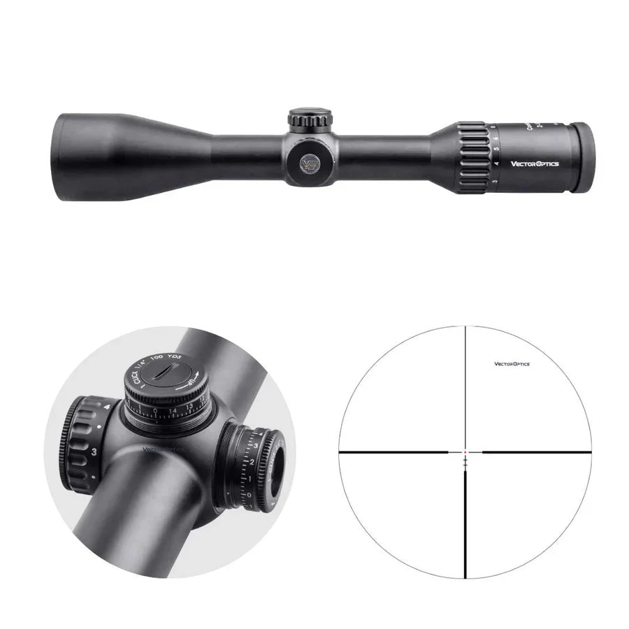 Vector Optics Continental 2-12x50 SFP puškarski ciljnik 