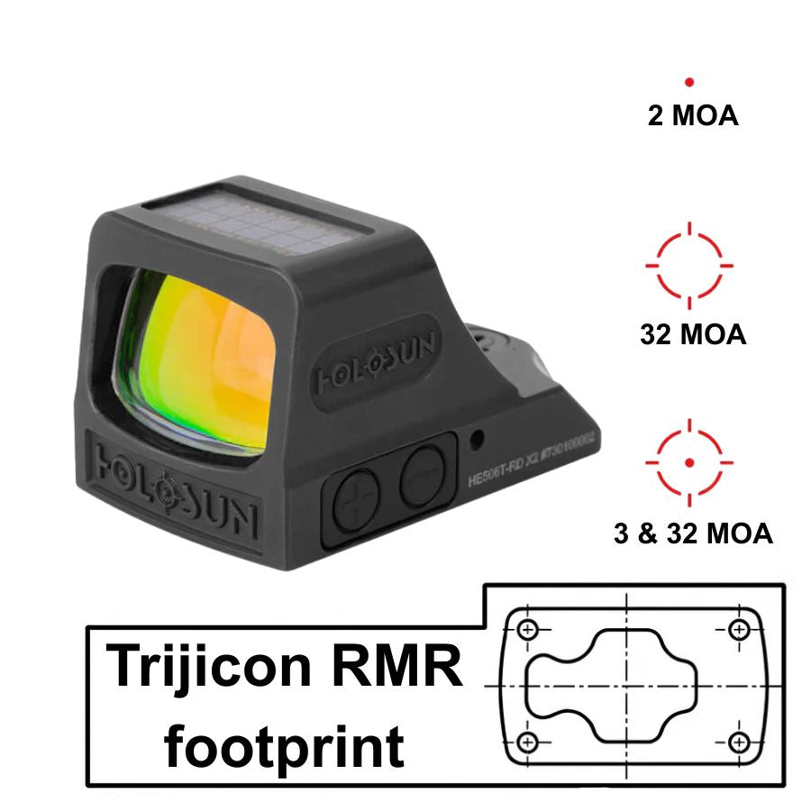 Holosun 508T X2 red dot ciljnik