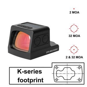 Red dot ciljnici s Holosun K-Series footprint