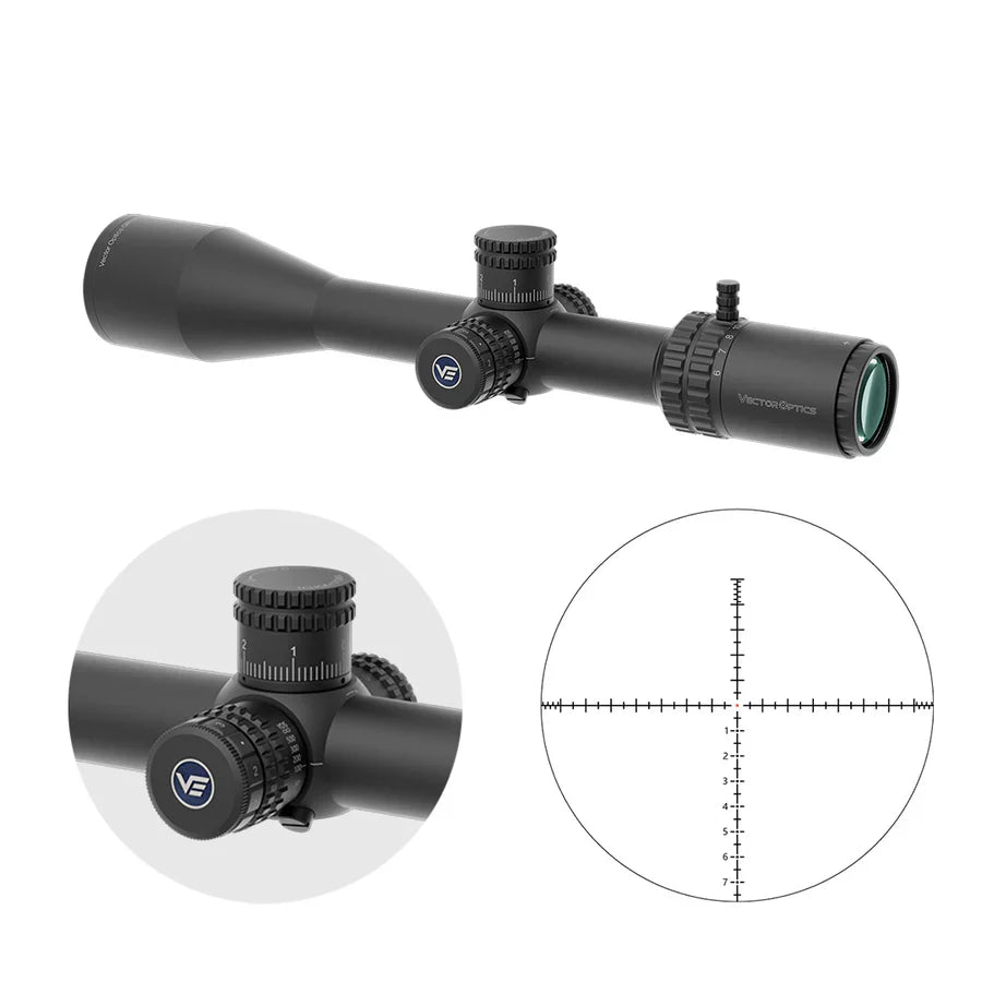 Vector Optics Orion Pro Max 6-24x50 MIL HD FFP puškarski ciljnik 