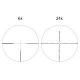 Vector Optics Orion Pro Max 6-24x50 MIL HD FFP puškarski ciljnik 