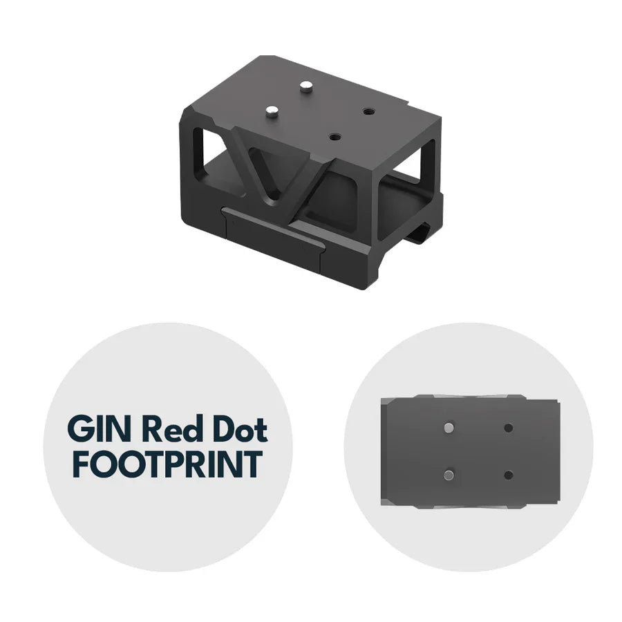 Picatinny montaža za red dot s povišenjem [32 mm] | C-More RTS footprint
