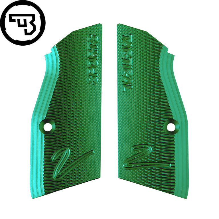 CZ TS 2, CZ Shadow 2, CZ 75B & SP-01 kratki alu rukohvati | CZ 