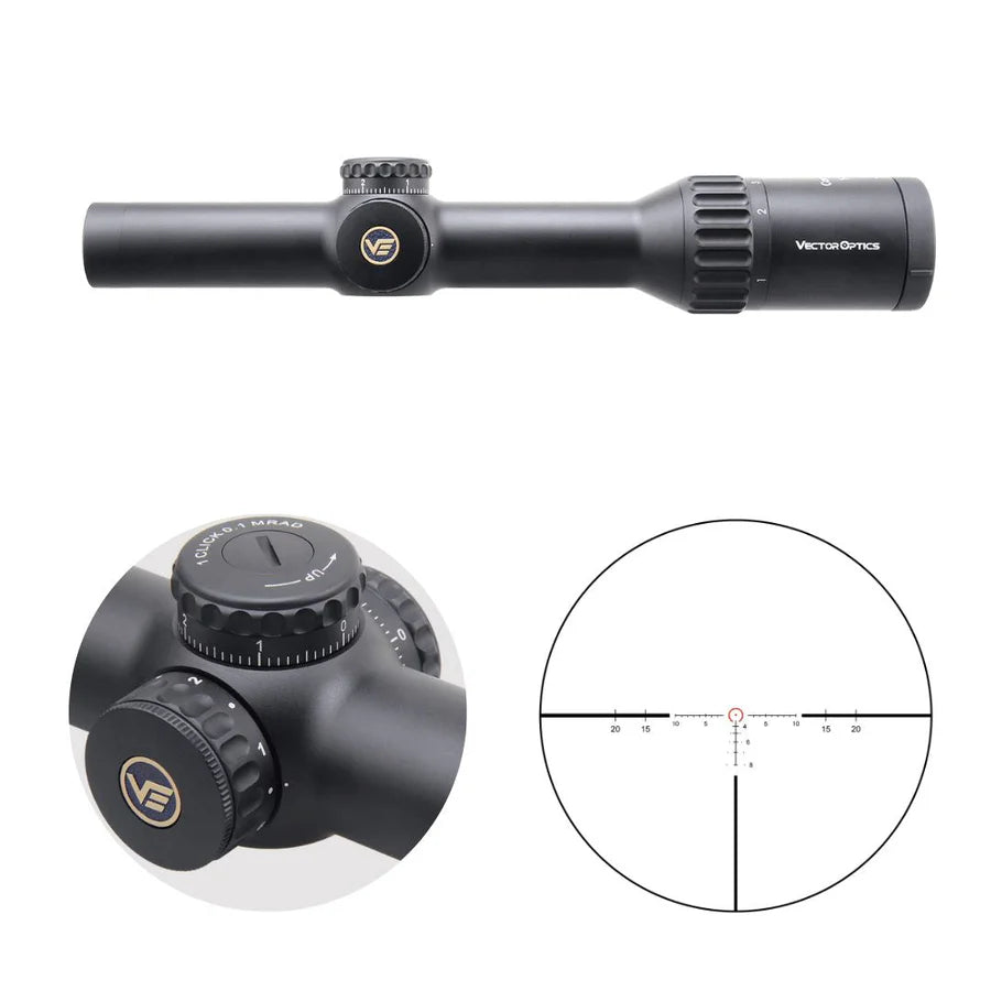 Vector Optics Continental x8 1-8x24 ED Taktička optika