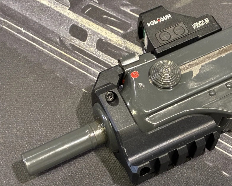 Vz 61 Skorpion montaža za red dot s Picatinny / M-Lok | Holosun K-series footprint