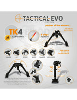 Taktički bipod Combat TK4 6,5-9"
