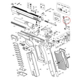 CZ Shadow 2 CZ TS 2 CZ 75B & SP-01 natjecateljska opruga poluge okidača | -15% snage