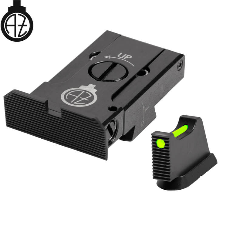 CZ 75B, CZ P-01, CZ 75 SP-01 adjustable sight set with fiber optics | type A