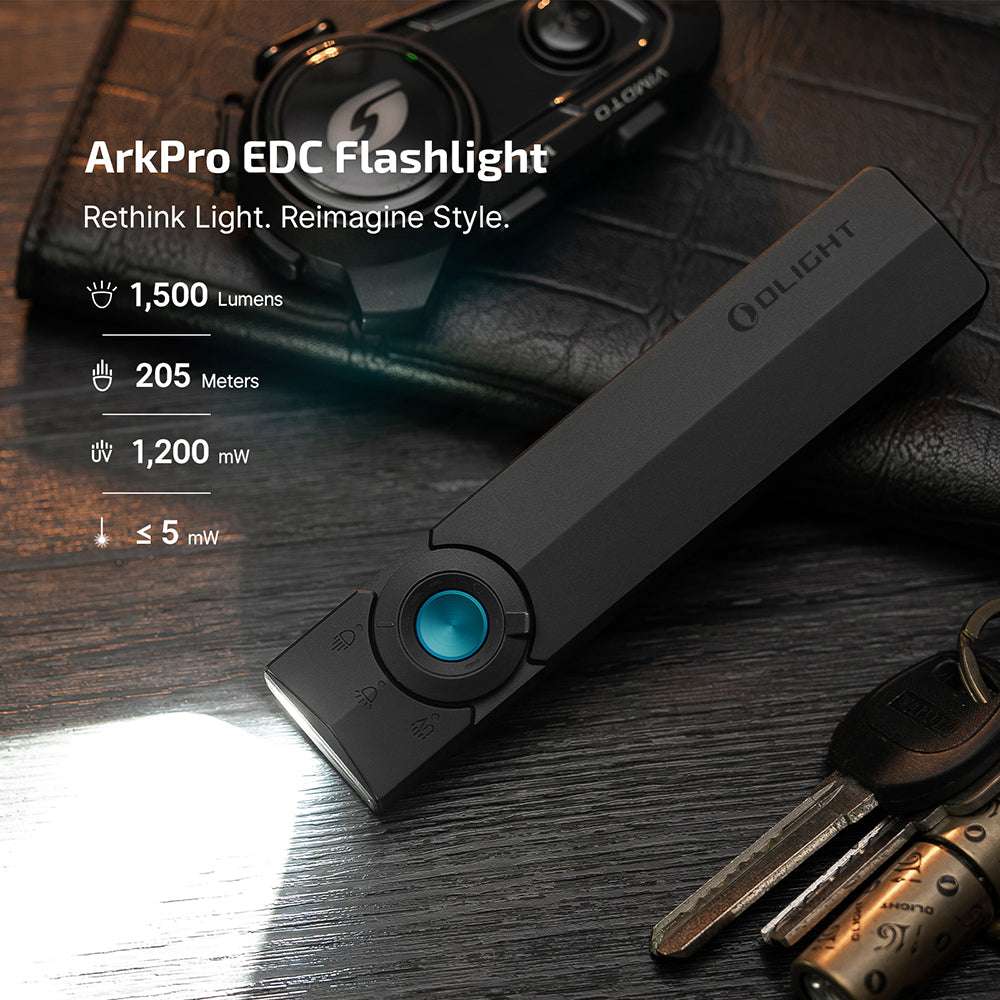 Olight ArkPro | ravna 4-u-1 EDC svjetiljka | 1.500 lm