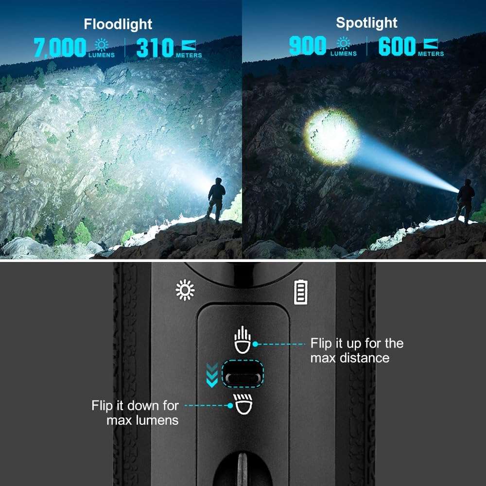 Olight Marauder Mini | višebojna punjiva svjetiljka | 7.000 lm
