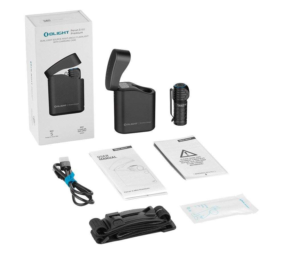 Olight Perun 3 Mini Premium | punjiva naglavna svjetiljka | 1.250 lm
